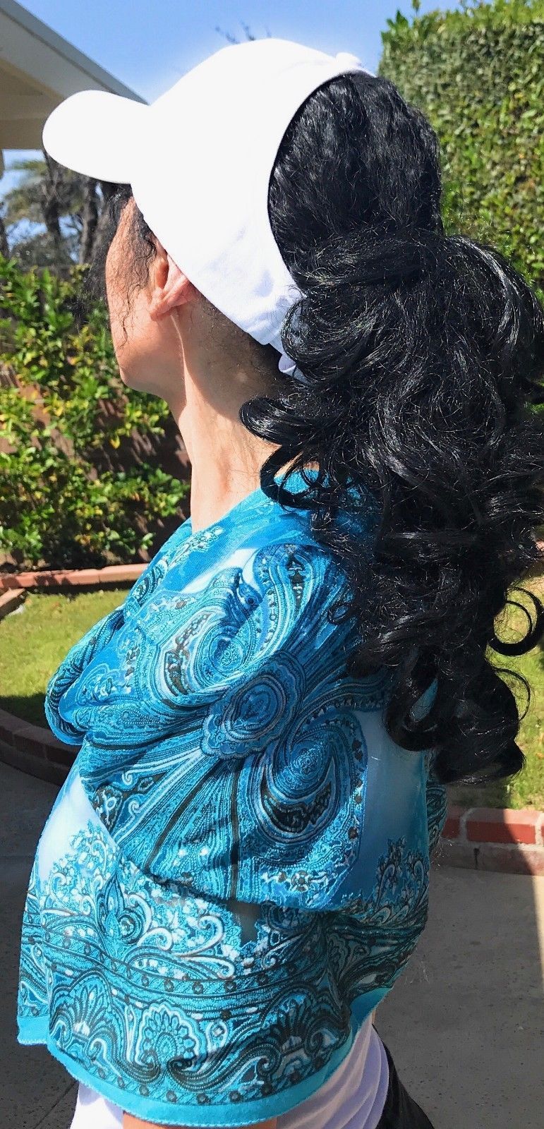 Casaba Women's Elegant Paisley Sheer Scarf Scarves Intricate Brocade Tapestry-Green-