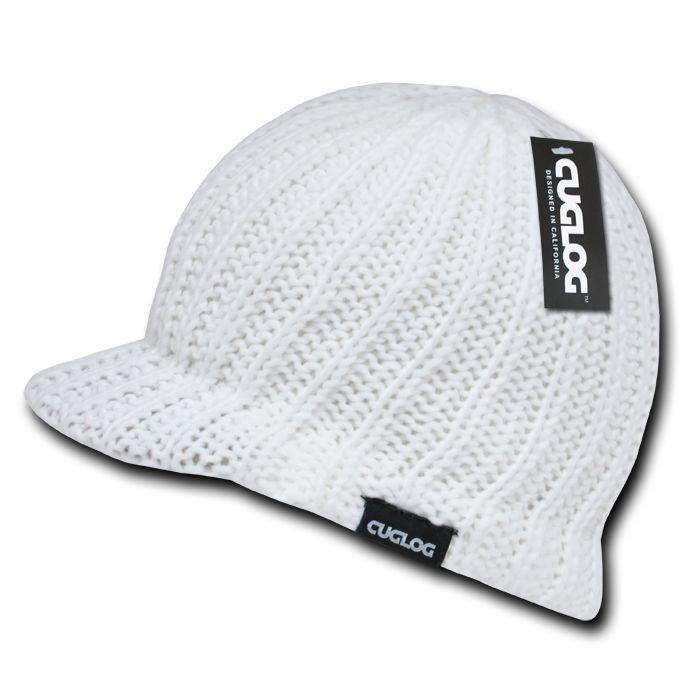 Cuglog Beanie Beanies Sweater Gi Caps Visor Ski Knitted Light-Black-