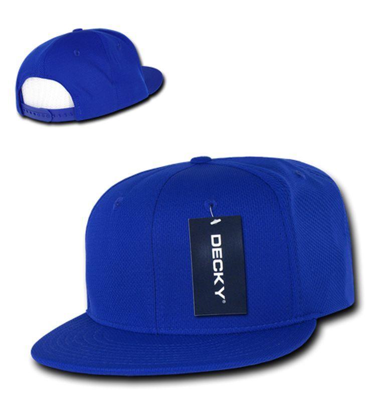 Decky Air Mesh Snapback Retro 6 Panel Constructed Baseball Hats Caps-Black-