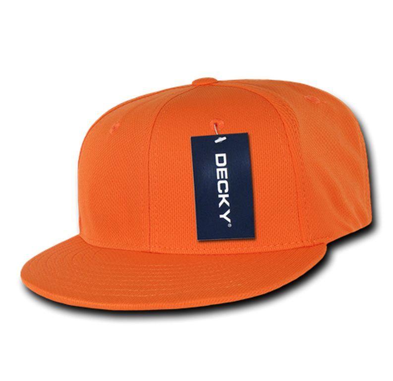 Decky Air Mesh Snapback Retro 6 Panel Constructed Baseball Hats Caps-Black-