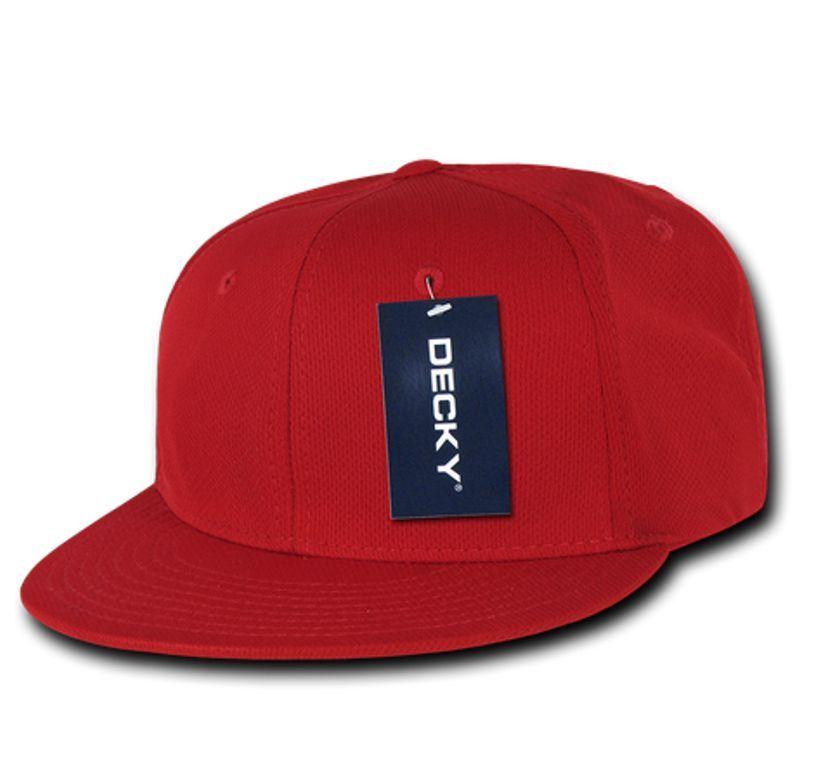 Decky Air Mesh Snapback Retro 6 Panel Constructed Baseball Hats Caps-Black-