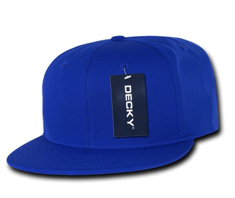 Decky Air Mesh Snapback Retro 6 Panel Constructed Baseball Hats Caps-Black-