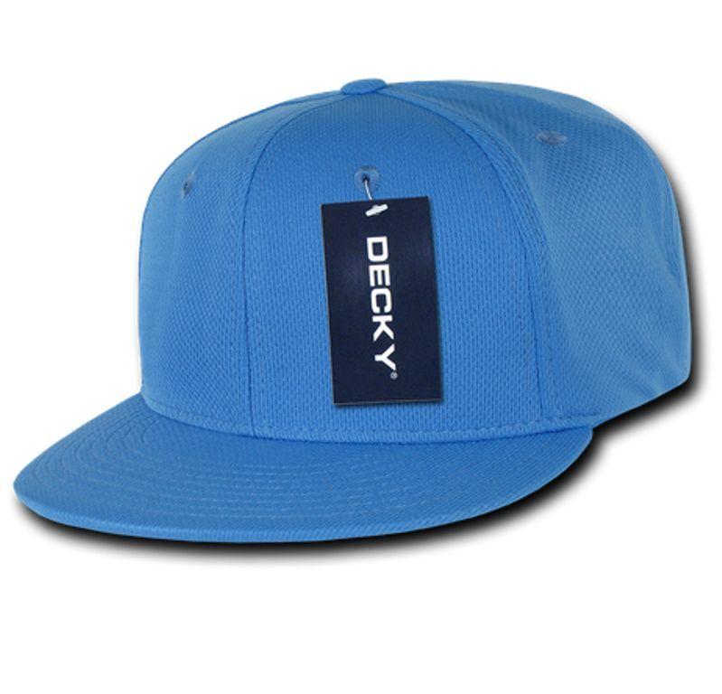 Decky Air Mesh Snapback Retro 6 Panel Constructed Baseball Hats Caps-Black-