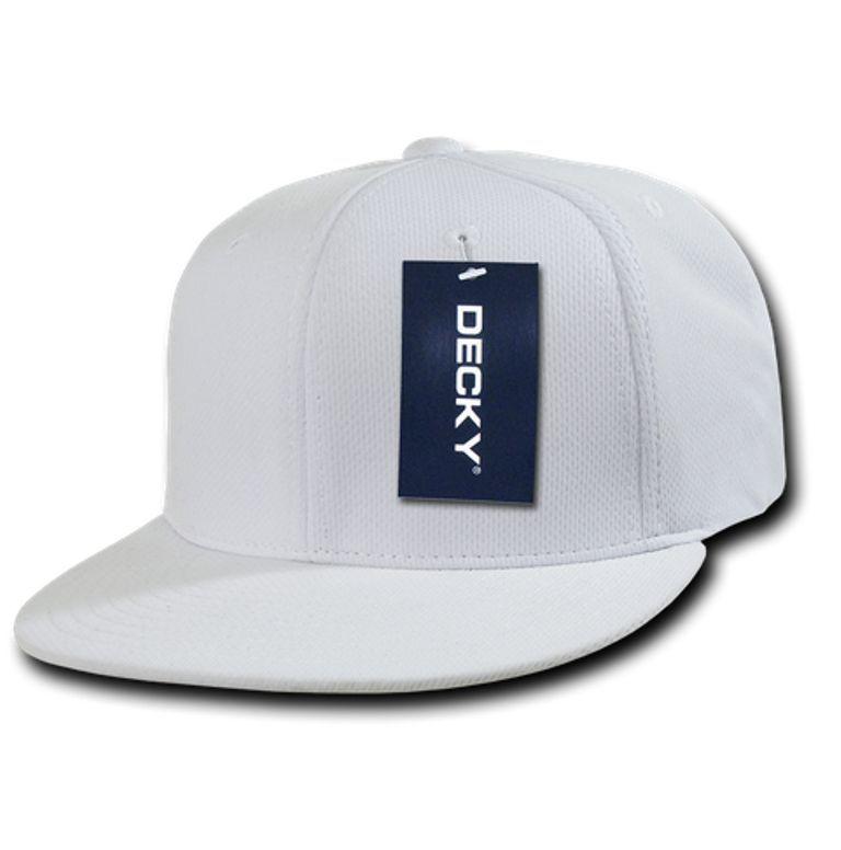 Decky Air Mesh Snapback Retro 6 Panel Constructed Baseball Hats Caps-Black-