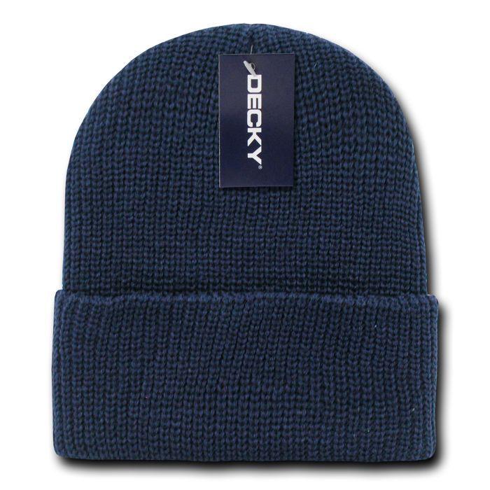 Decky Beanies Gi Watch Cap Hat Ski Military Warm Winter Unisex Youth-Brown-
