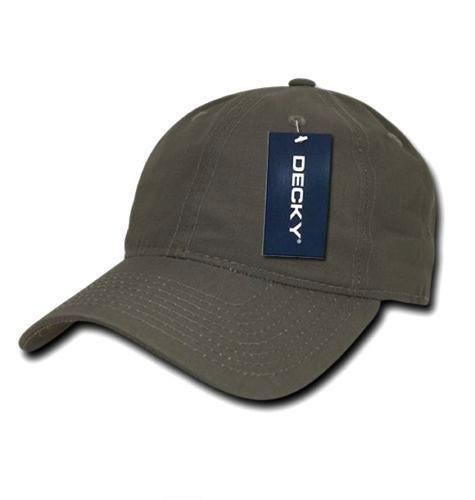 Decky Camo Military Army Acu Woodland Low Crown Relaxed Ripstop Dad Hats Caps-Olive Drab-