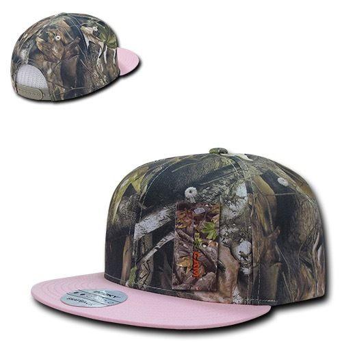 Decky Camouflage Hybricam Retro Flat Bill Snapback Baseball Caps Hats-GBR-