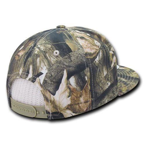 Decky Camouflage Hybricam Retro Flat Bill Snapback Baseball Caps Hats-GBR-