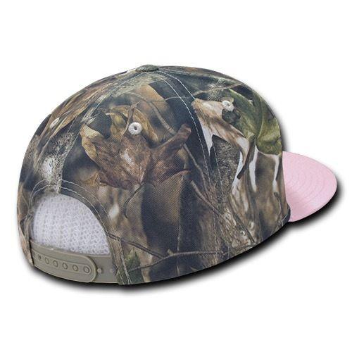 Decky Camouflage Hybricam Retro Flat Bill Snapback Baseball Caps Hats-GBR-