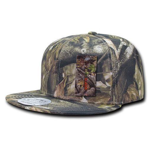 Decky Camouflage Hybricam Retro Flat Bill Snapback Baseball Caps Hats-GBR-