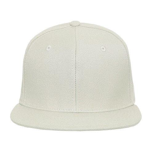 Decky Classic Retro Flat Bill Flex 6 Panel Fitted Baseball Caps Hats-GOLD-