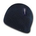 Decky Door Mat Extra Thick Beanies Short Knitted Ski Caps Hats Warm Winter-Navy-