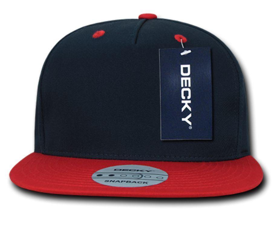 Decky Flat Bill Cotton 5 Panel Constructed High Crown Baseball Hats Caps-Woodland-