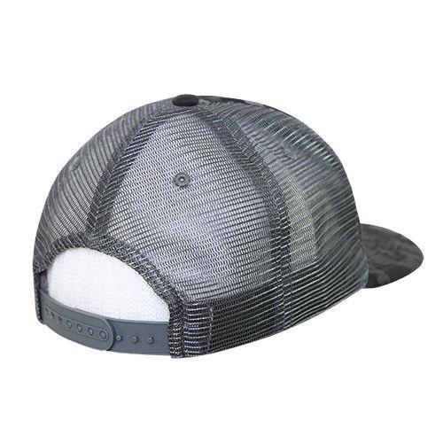 Decky Flat Bill Camouflage Cotton Foam Mesh Trucker Hats Caps Snapback Unisex-ACU/ACU/Grey-