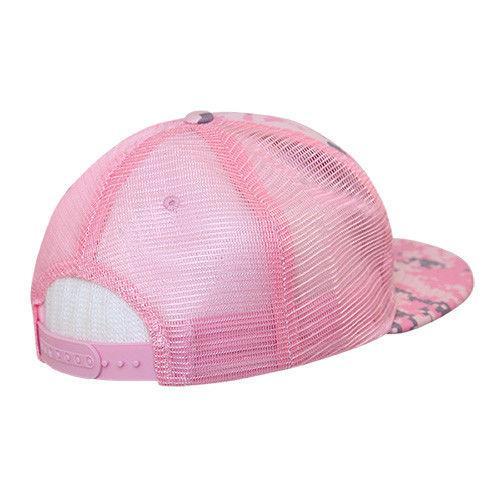 Decky Flat Bill Camouflage Cotton Foam Mesh Trucker Hats Caps Snapback Unisex-ACU/ACU/Grey-