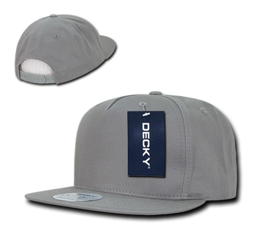 Decky Flat Bill Snapback Cotton Two Tone Baseball Green Under Visor Hats Caps-Black-