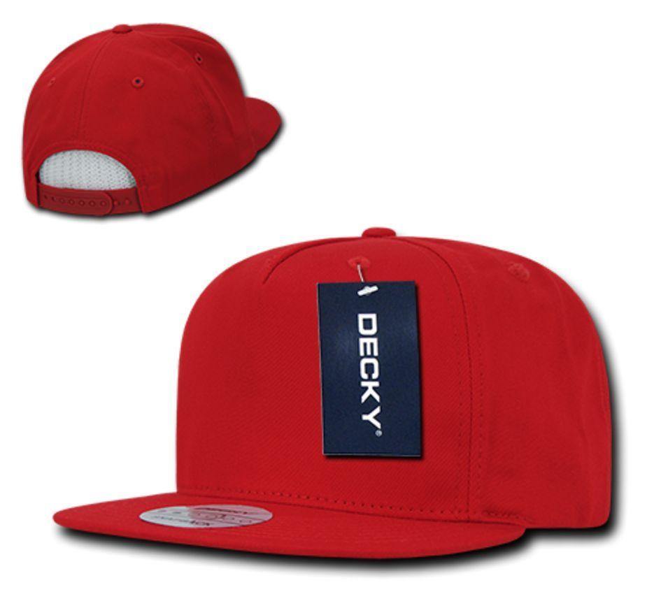 Decky Flat Bill Snapback Cotton Two Tone Baseball Green Under Visor Hats Caps-Black-