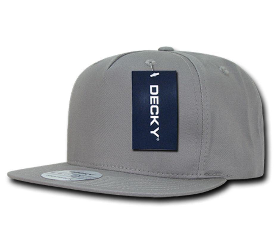 Decky Flat Bill Snapback Cotton Two Tone Baseball Green Under Visor Hats Caps-Black-