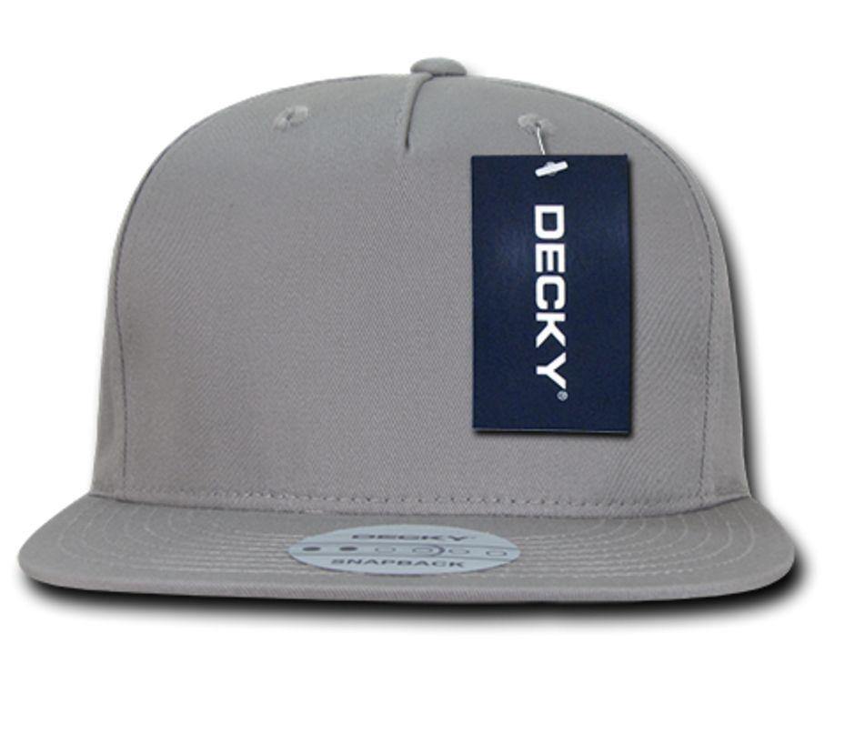 Decky Flat Bill Snapback Cotton Two Tone Baseball Green Under Visor Hats Caps-Black-