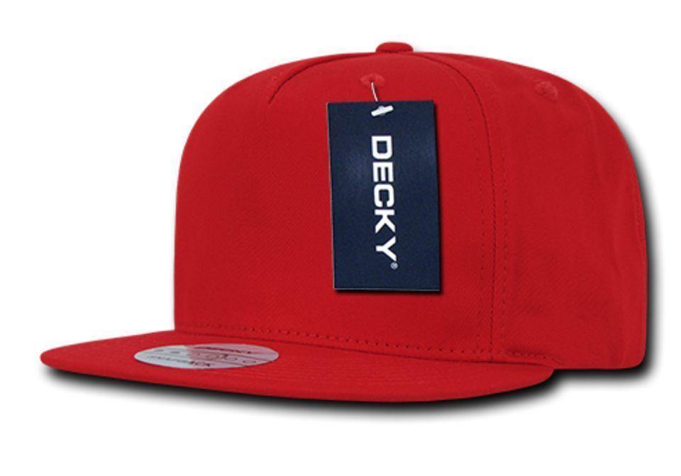 Decky Flat Bill Snapback Cotton Two Tone Baseball Green Under Visor Hats Caps-Black-