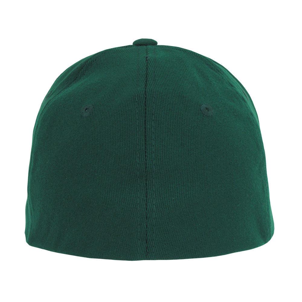 Decky Flex Elastic Fitted 6 Panels One Size High Crown Baseball Hats Caps Unisex-LIGHT BLACK-