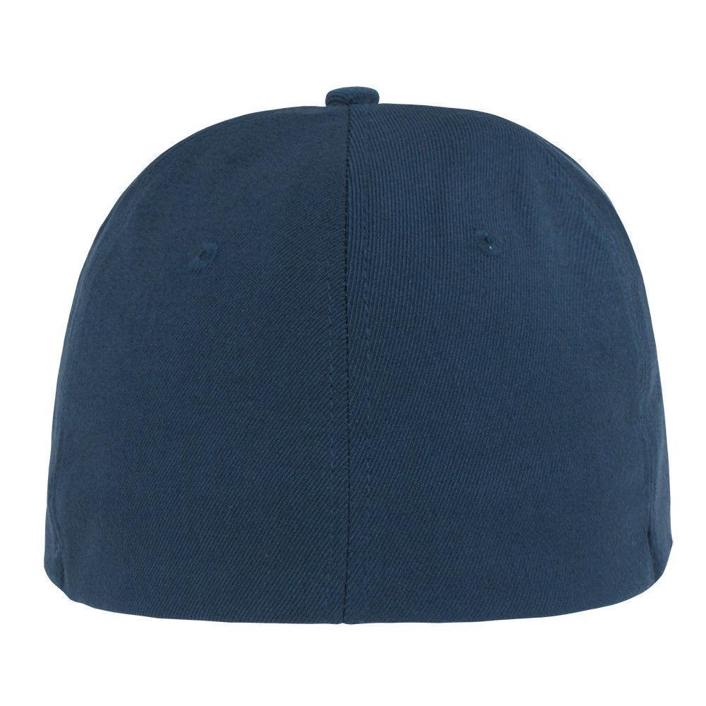 Decky Flex Elastic Fitted 6 Panels One Size High Crown Baseball Hats Caps Unisex-LIGHT BLACK-