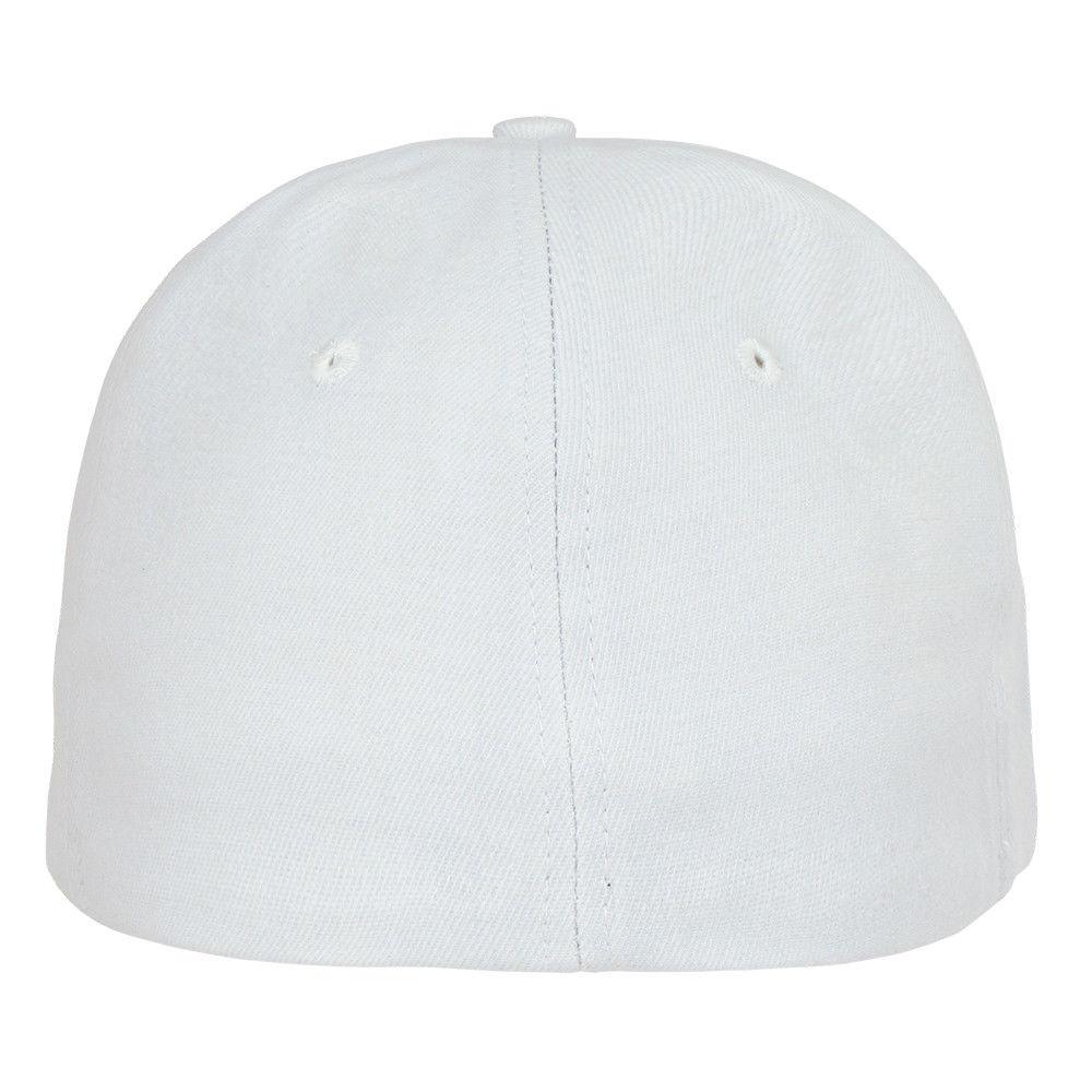 Decky Flex Elastic Fitted 6 Panels One Size High Crown Baseball Hats Caps Unisex-LIGHT BLACK-