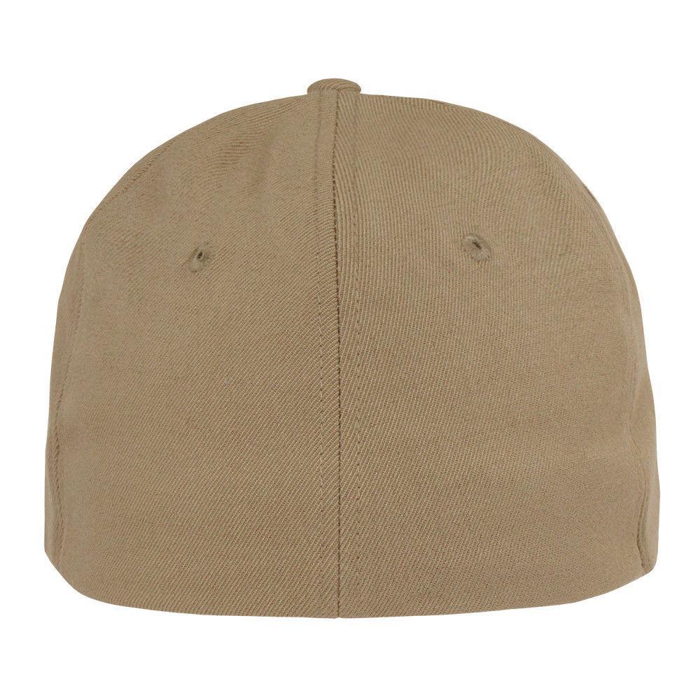 Decky Flex Elastic Fitted 6 Panels One Size High Crown Baseball Hats Caps Unisex-LIGHT BLACK-