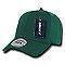 Decky Flex Elastic Fitted 6 Panels One Size High Crown Baseball Hats Caps Unisex-LIGHT BLACK-