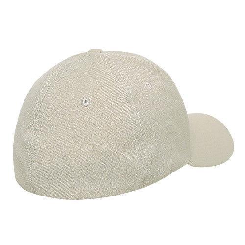 Decky Flex Elastic Fitted 6 Panels One Size High Crown Baseball Hats Caps Unisex-LIGHT BLACK-