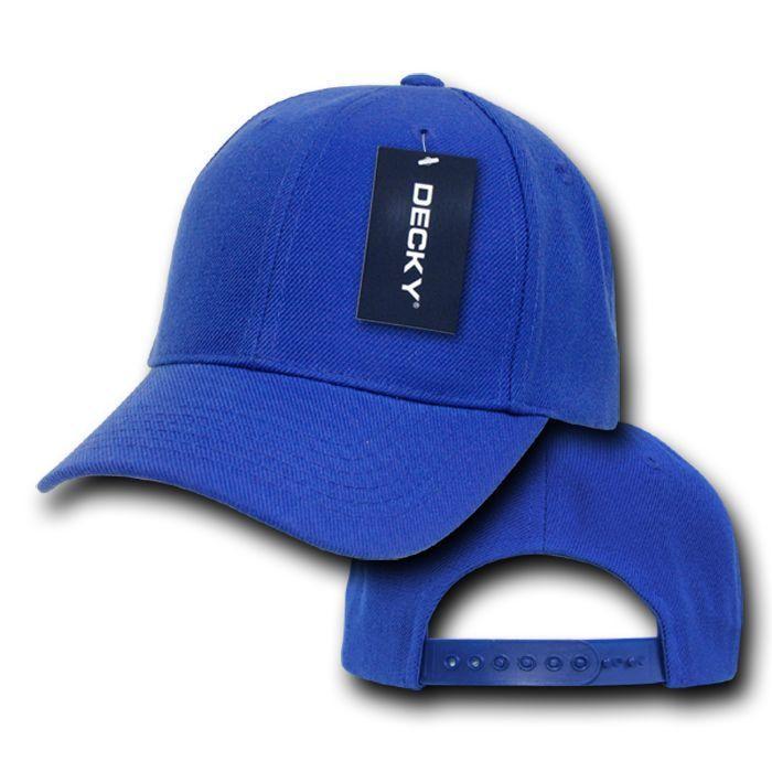 Decky Kids Size Boys Girls Pro Style Baseball Hats Caps Snapback Solid Colors-CHARCOAL-