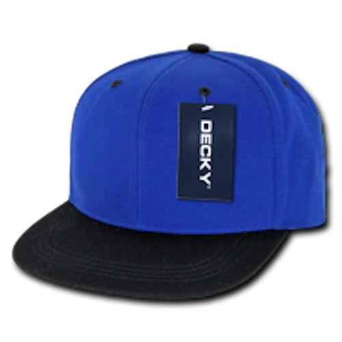 Decky Lot Of 50 Flat Bill Snapback Caps Hats Solid Two Tone Wholesale Lots!-