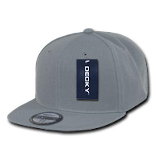 Decky Lot Of 6 Fitted Flat Bill Retro Fashion Baseball Hats Caps Blank Wholesale Lots!-