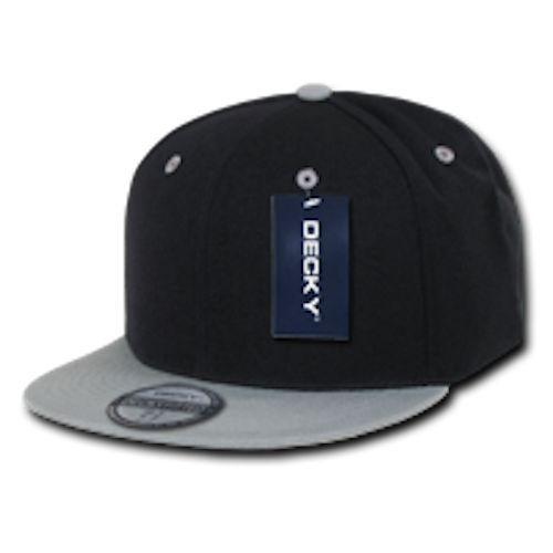Decky Lot Of 6 Fitted Flat Bill Retro Fashion Baseball Hats Caps Blank Wholesale Lots!-
