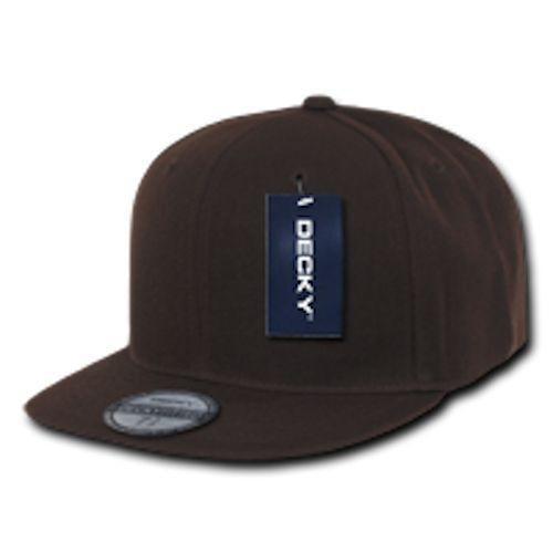 Decky Lot Of 6 Fitted Flat Bill Retro Fashion Baseball Hats Caps Blank Wholesale Lots!-