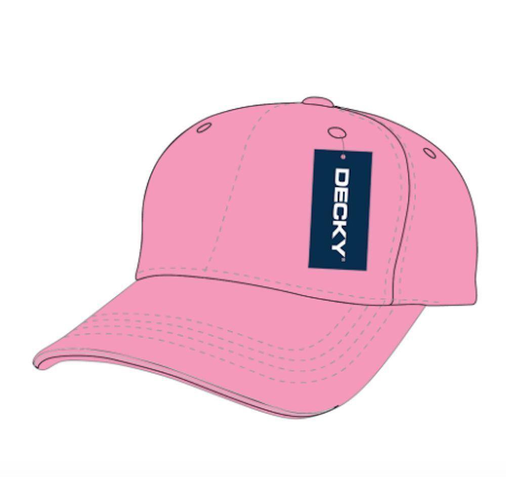 Decky Low Crown Plain Two Tone Curved Bill 6 Panel Dad Hats Caps-BLACK-