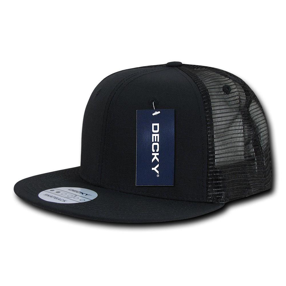 Decky Military Army Camo Acu Ripstop Flat Bill Trucker Cotton Hats Caps-ACU-