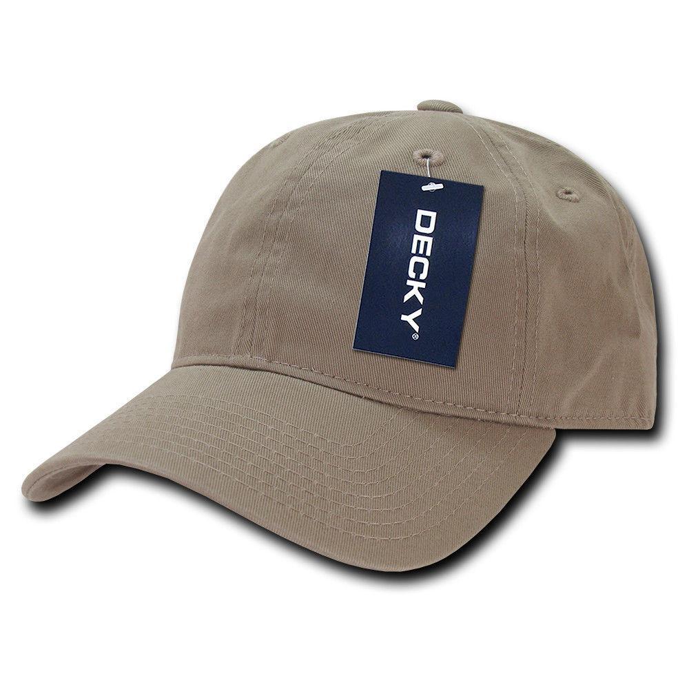 Decky Relaxed Soft Low Crown Dad Washed Cotton Polo Vintage 6 Panel Caps Hats-205-Black-