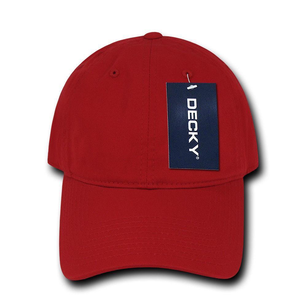 Decky Relaxed Soft Low Crown Dad Washed Cotton Polo Vintage 6 Panel Caps Hats-205-Black-