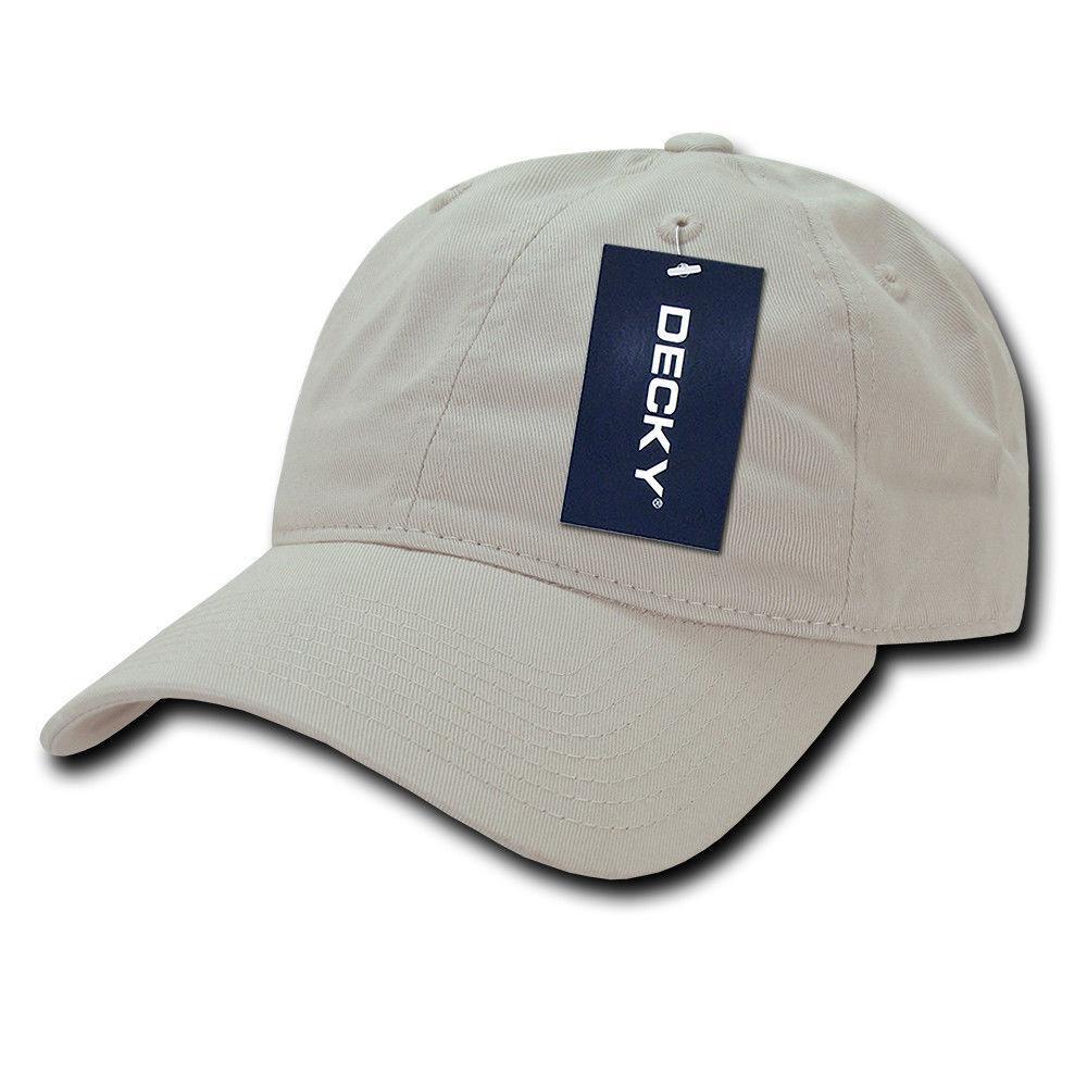 Decky Relaxed Soft Low Crown Dad Washed Cotton Polo Vintage 6 Panel Caps Hats-205-Black-