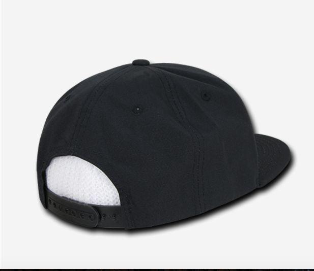 Decky Ripstop Snapbacks Retro Flat Bill Baseball Hats Caps Unisex-ACU-