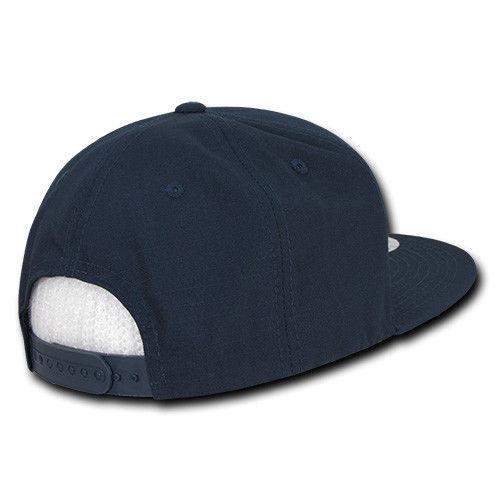 Decky Ripstop Snapbacks Retro Flat Bill Baseball Hats Caps Unisex-ACU-