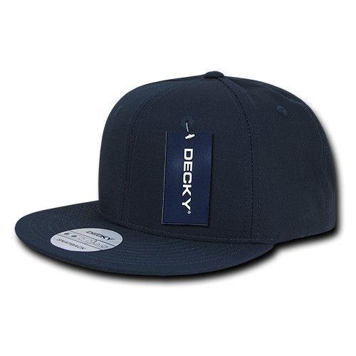 Decky Ripstop Snapbacks Retro Flat Bill Baseball Hats Caps Unisex-ACU-