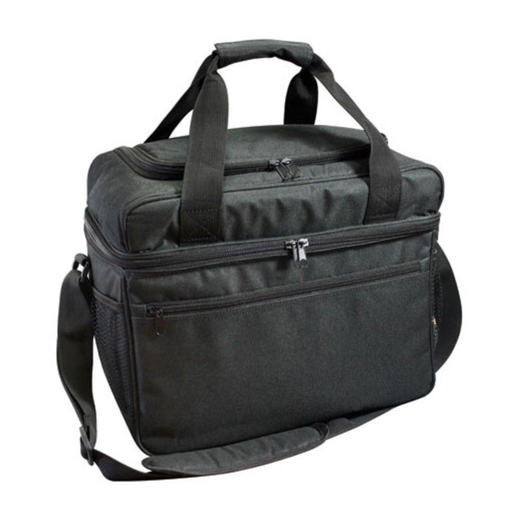 Deluxe Insulated Cooler Lunch Box Bag Picnic Beer Bottles Water Food-
