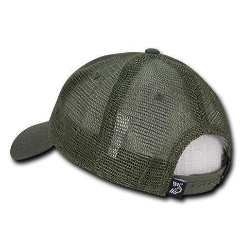 Don'T Tread On Me Gadsden Flag Patriotic USA Trucker Cotton Baseball Caps Hats-GAD-Black-