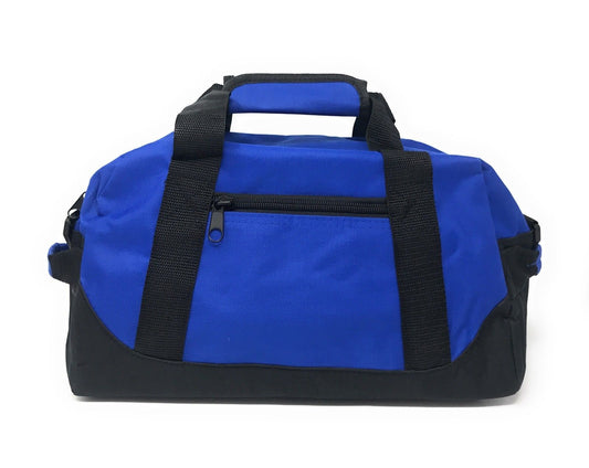Duffle Bags 18 inch Travel Sports School Gym Carry-On Luggage Shoulder Strap-ROYAL / BLACK-