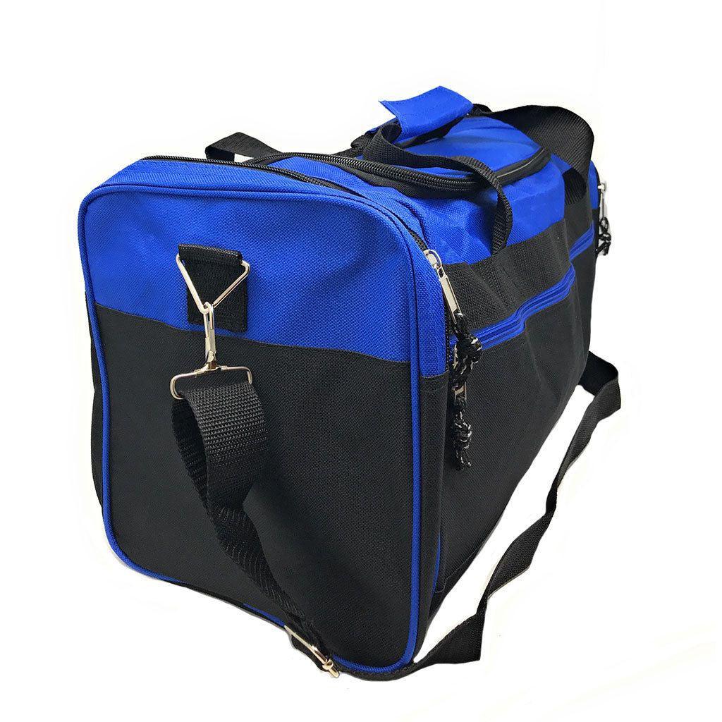 Duffle Bags Carry-on Travel Sports Luggage Shoulder Strap Gym 17 inch-BLACK-