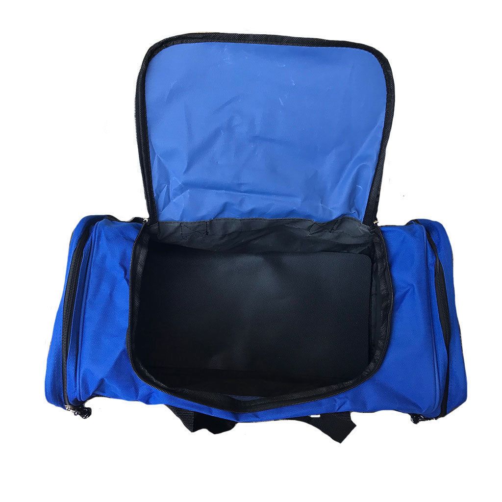 Duffle Bags Carry-on Travel Sports Luggage Shoulder Strap Gym 17 inch-BLACK-