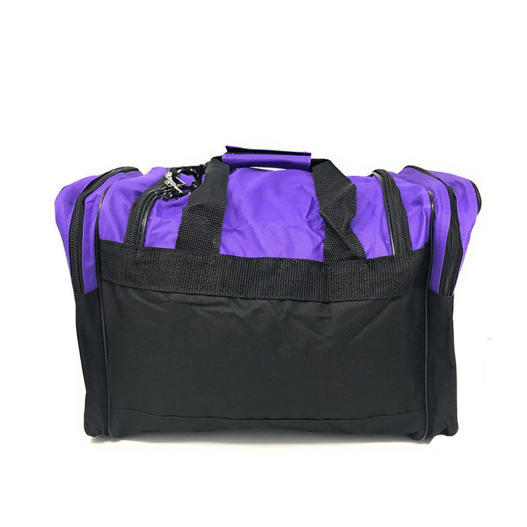 Duffle Bags Carry-on Travel Sports Luggage Shoulder Strap Gym 17 inch-BLACK-