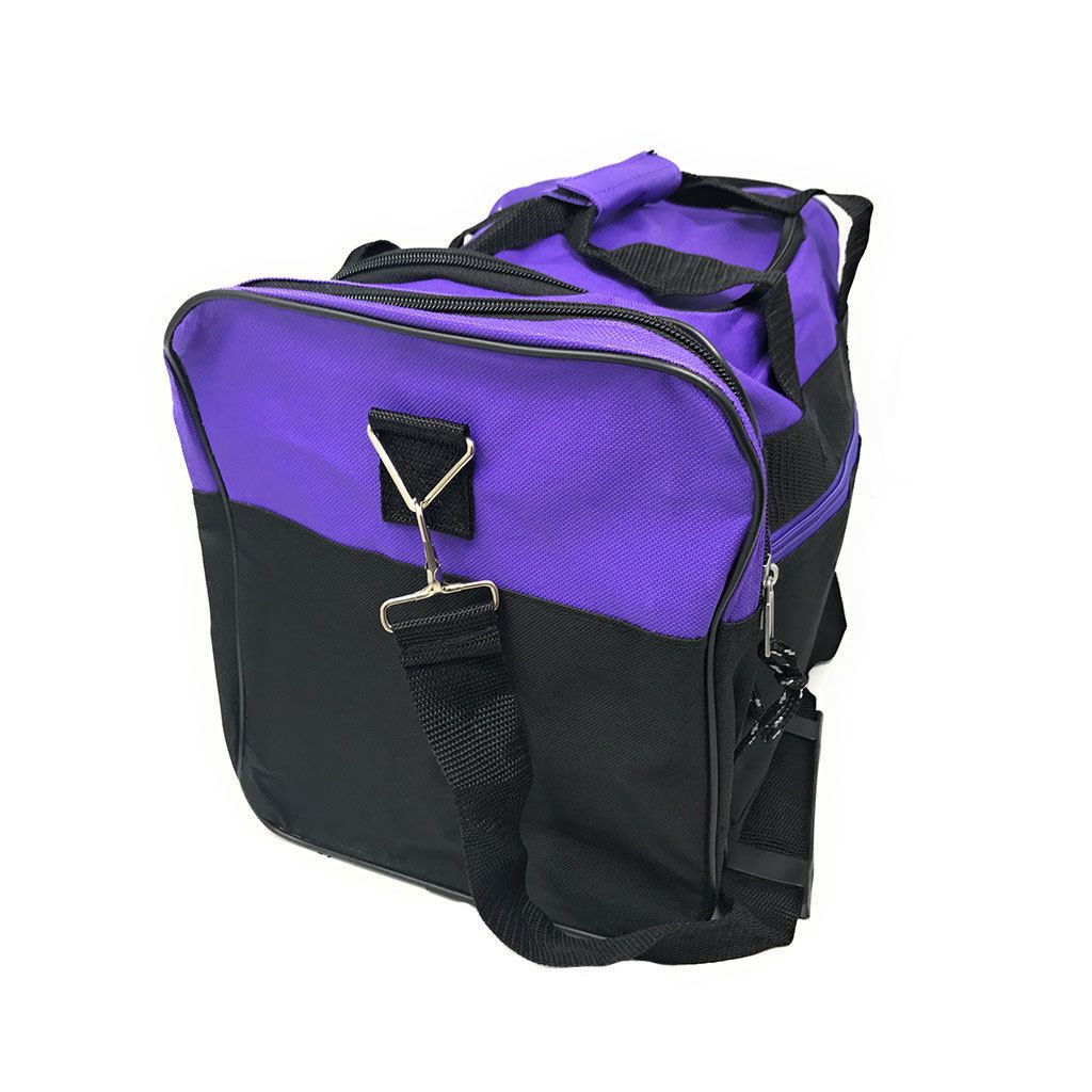 Duffle Bags Carry-on Travel Sports Luggage Shoulder Strap Gym 17 inch-BLACK-